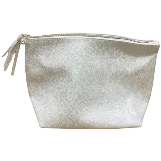 L'Oreal White Tassel Make Up Bag - Iconic and class