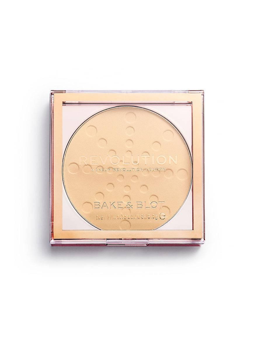 Revolution Bake & Blot Compact Powder Banana - Iconic and class