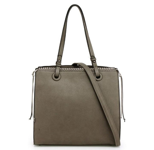 Grey Fashion Tote Handbag - Iconic and class