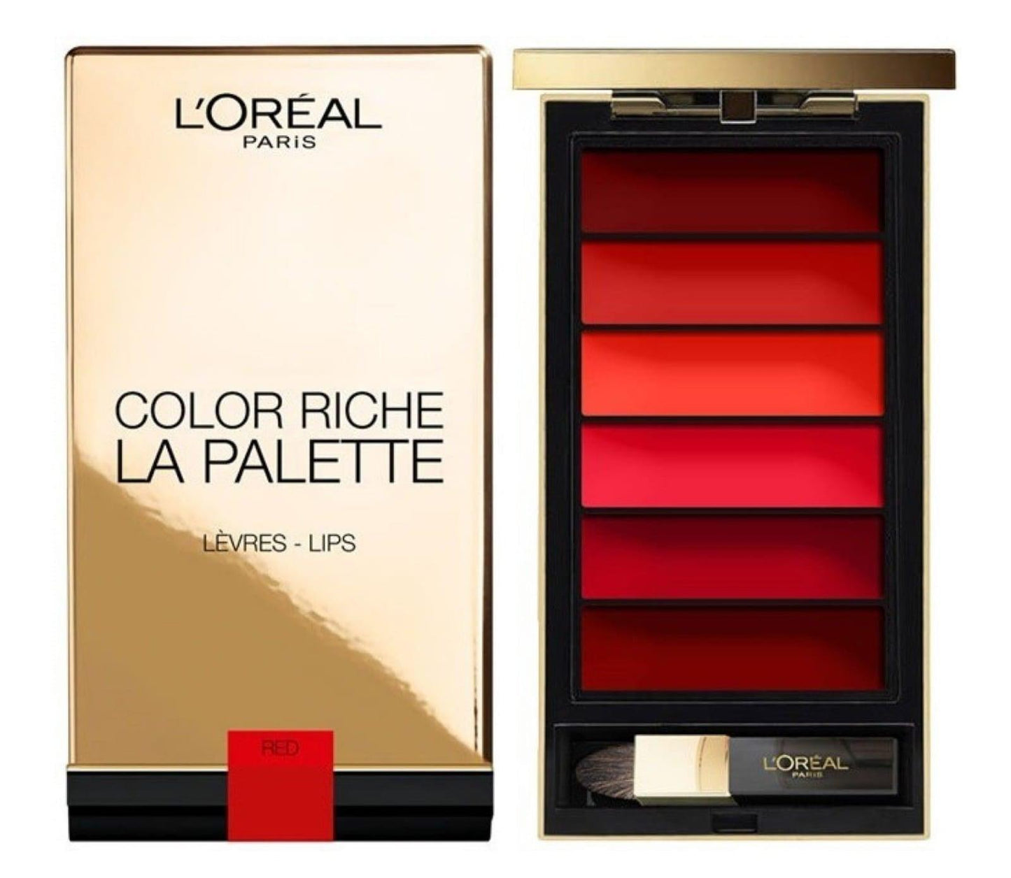 L'oreal Color Riche La Palette Reds - Iconic and class