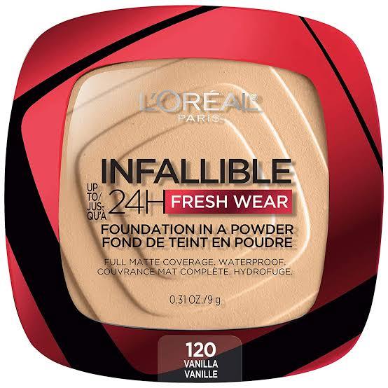 L'Oreal Infallible 24H Fresh Wear Foundation In A Powder - Iconic and class