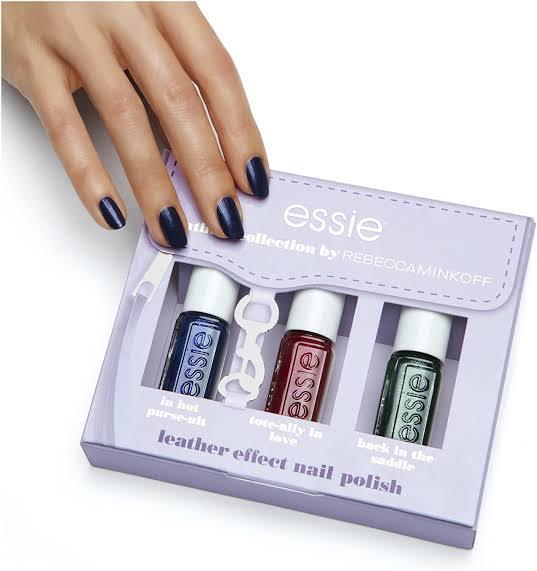 Essie Leathers Collection, Leather Effect Nail Polish - Iconic and class