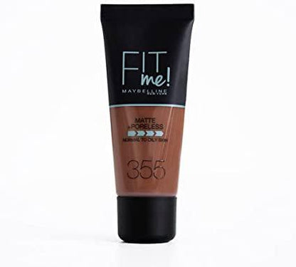 Maybelline Fit Me Foundation (TUBE), Matte + Poreless - Iconic and class