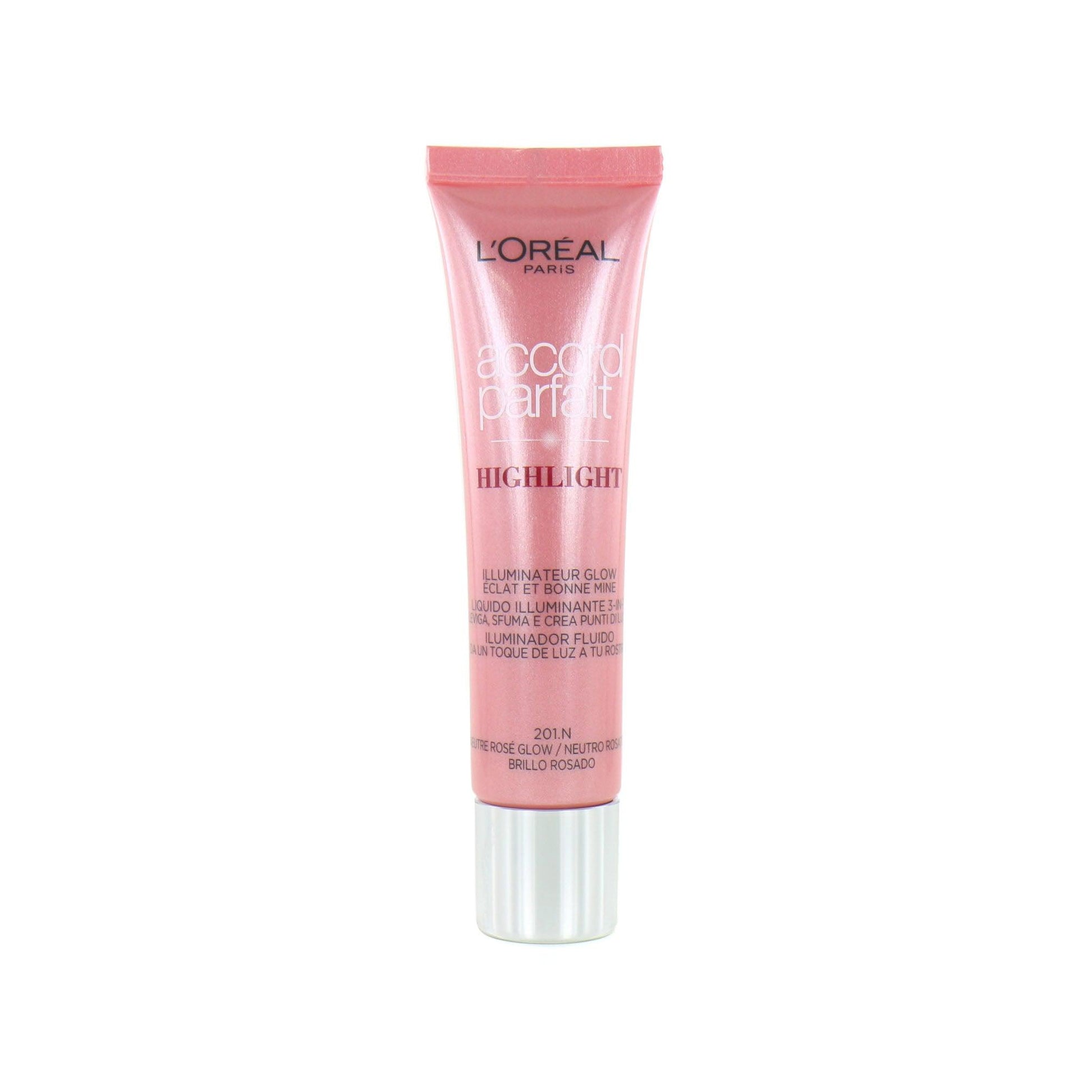 L'oreal Accord Parfait Highlighter 201.N Rose Glow (FR) - Iconic and class