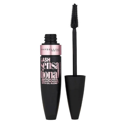 Maybelline Lash Sensational Luscious With Oil Blend - Black - Iconic and class