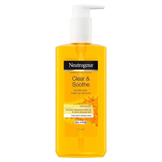 Neutrogena Clear & Soothe Micellar Jelly Make-Up Remover - 200ml  - Iconic and class