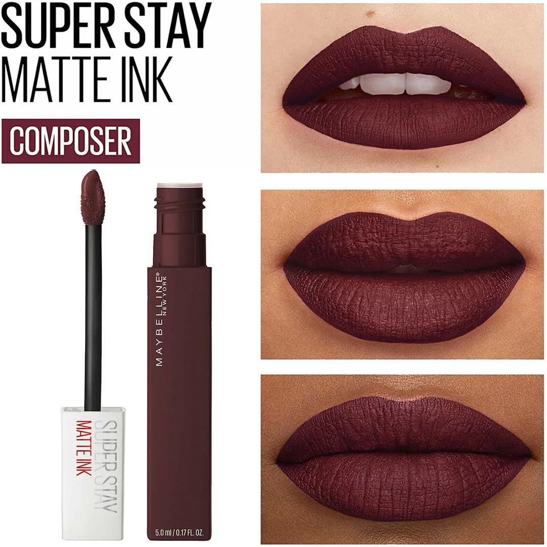 Maybelline Superstay Matte Ink Liquid Lipstick - Iconic and class