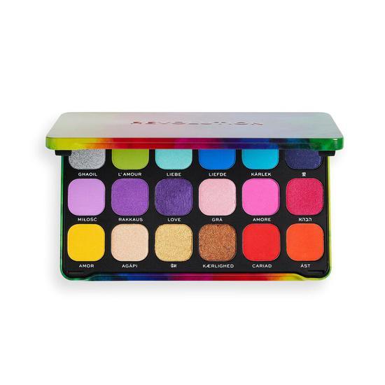 Makeup Revolution Forever Flawless Pride We Are Love Eyeshadow Palette - Iconic and class