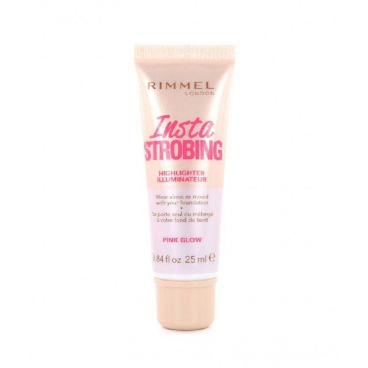 Rimmel Insta Strobing Highlighter Pink Glow 25ml - Iconic and class